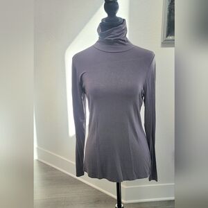 Paraphrase Women's Long Sleeved Turtleneck Top- Small